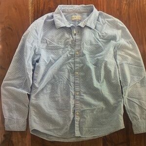 Kids Blue Button Down Shirt